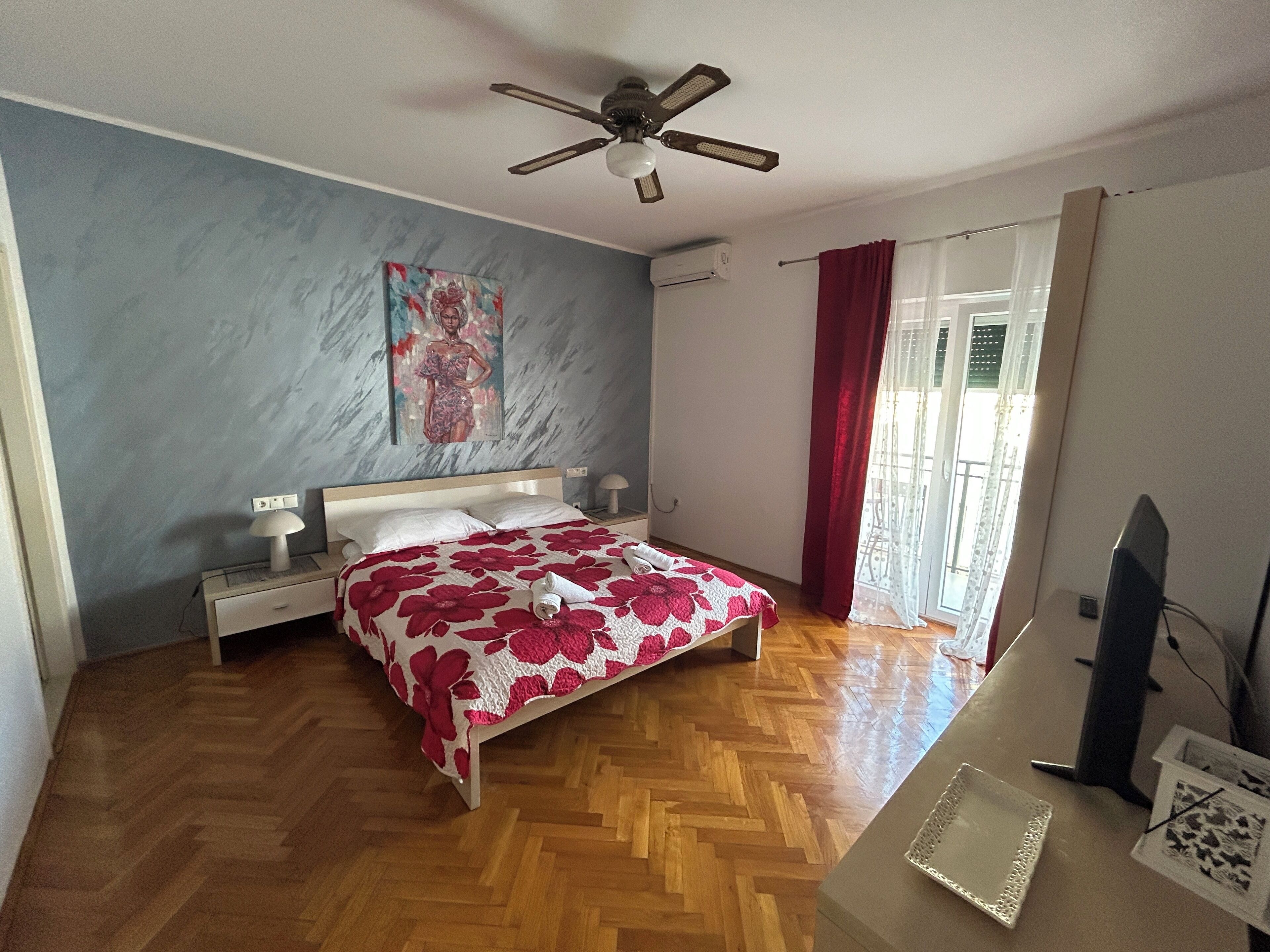 4 chambres, Wi-Fi, literie fournie