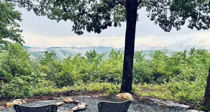 New, Secluded Tiny Cabin on Mountain Top with Views!