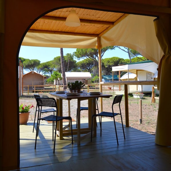 Restaurante al aire libre