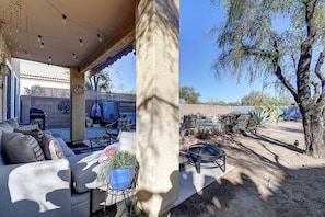 Terrace/patio - Stunning 3 Bdrm Cave Creek home! (Cave Creek)