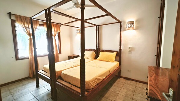 2 habitaciones, tabla de planchar con plancha, wifi y ropa de cama