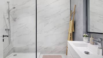 Shower, towels