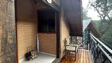 Cabane Deluxe | Balcon