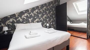 1 Schlafzimmer, Bügeleisen/Bügelbrett, kostenloses WLAN, Bettwäsche