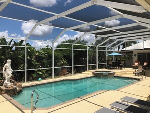 Opvarmet pool