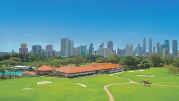 Vista al campo de golf