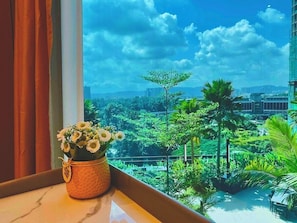 Appartement, vue golf | Vue sur le parcours de golf