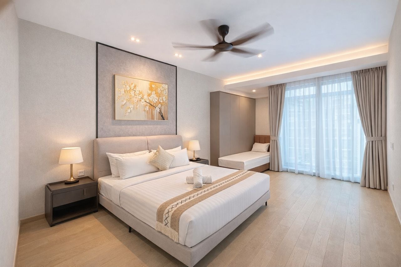 Appartement Présidentiel | Coffres-forts dans les chambres, décoration personnalisée