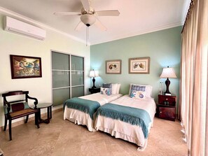 Apartamento, 2 quartos, sacada, vista para o jardim | 2 quartos