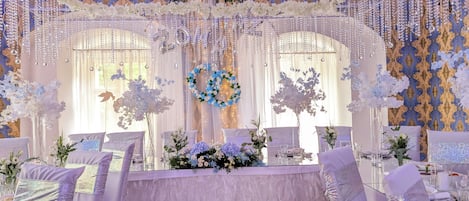 Indoor wedding