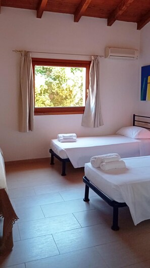 2 habitaciones, wifi gratis y ropa de cama 