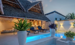 Terrace/patio - Private Penthouse stunning rooftop pool Paje Beach (Paje Beach)