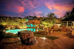 Outdoor pool - O-side Oasis - Luxury Stay for 7 (Oceanside)