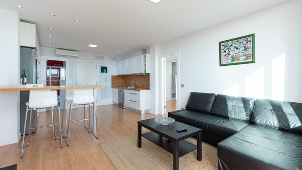 Living area - Apartment in Las Palmas Near Playa de Las Canteras (Las Palmas de Gran Canaria)