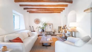 Televisión, chimenea