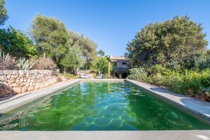 Pool - Rural House 'Can Panxeta' with Sea Views, Wi-Fi and Air Conditioning (Illes Balears)