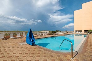 Condo, 1 King Bed with Sofa bed (Islander Beach Resort 2002) | Pool | Outdoor pool, a heated pool