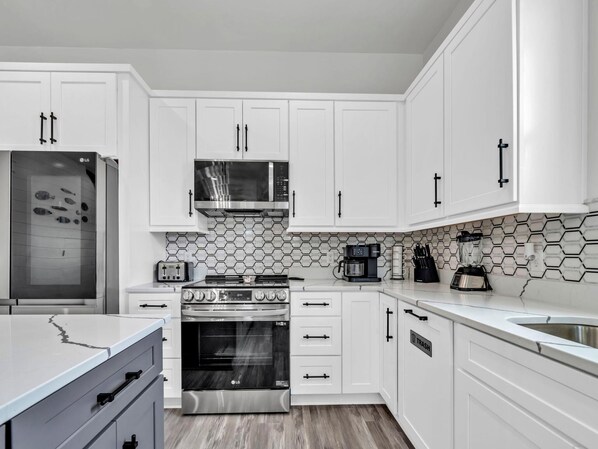 Maison, plusieurs lits (Evergreen By the Sea Unit B) | Cuisine privée