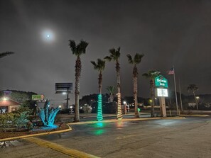 Front of property – evening/night