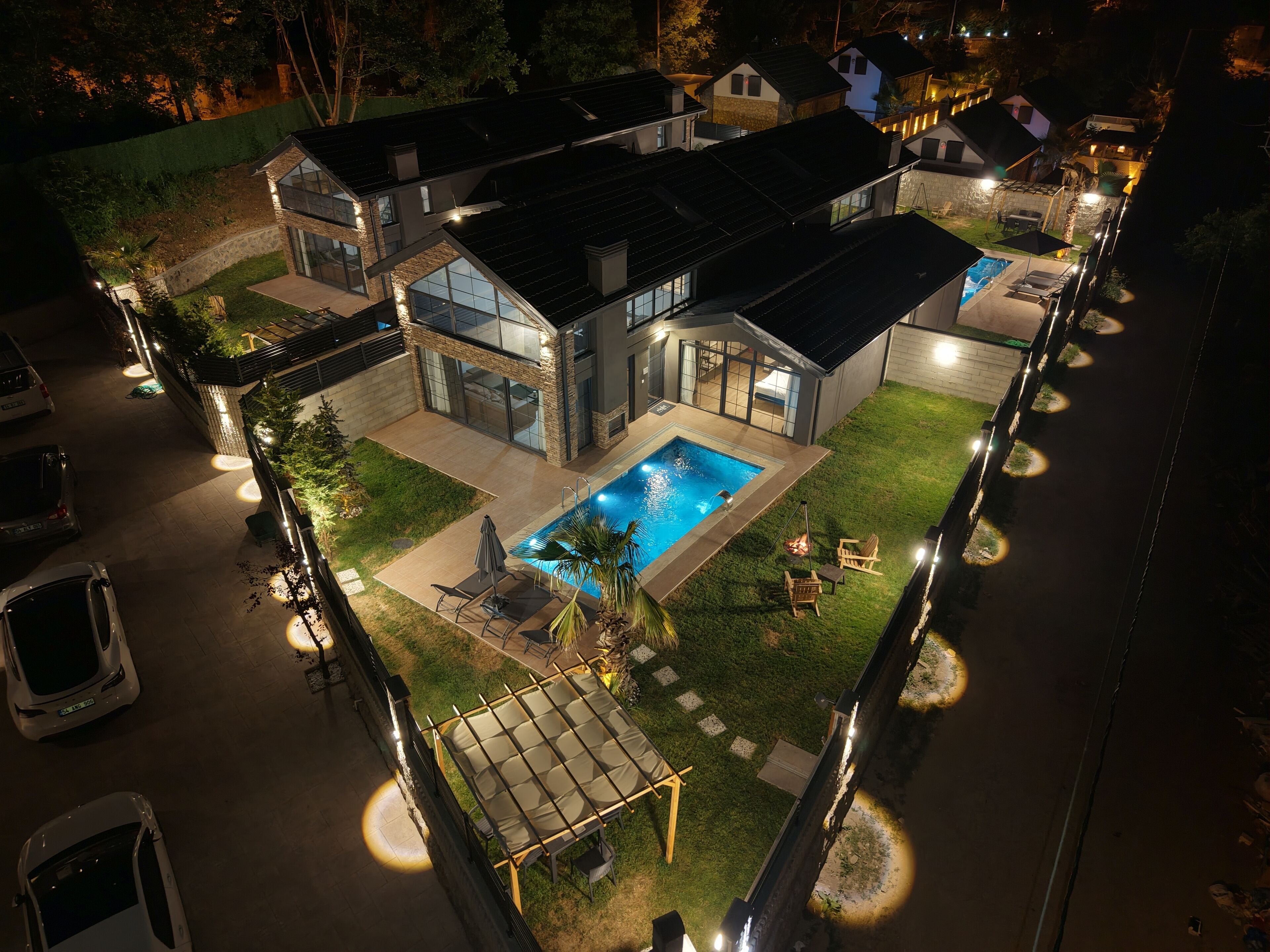 Fachada de la propiedad