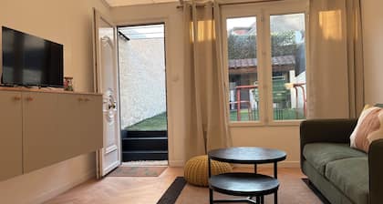Jolie maison de pĂȘcheur de 50 m2 avec extĂ©rieur