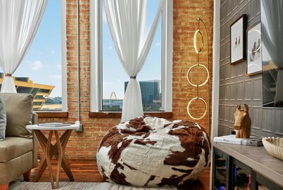 Urban Downtown Loft w/ Near Airport • Pool • Gym