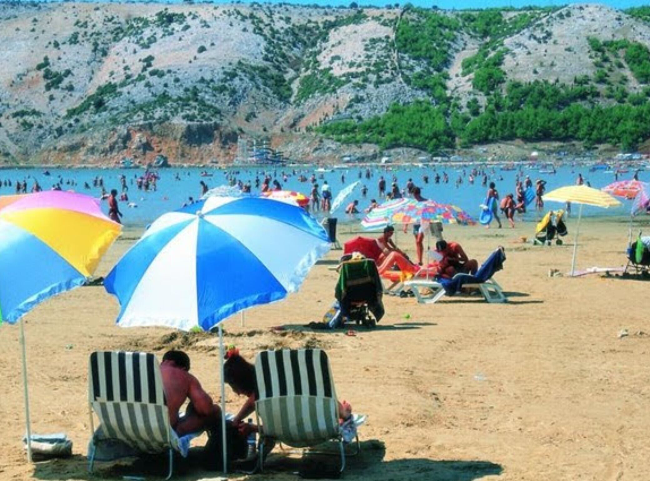 Accommodatie ligt op het strand