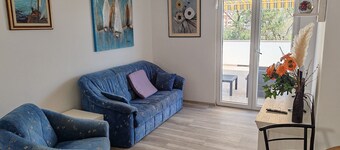 Villa Mery - Studio Apartment with Balcony and Sea View - 3