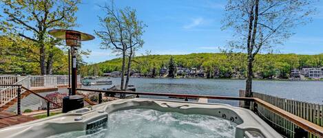 Bañera de hidromasaje exterior