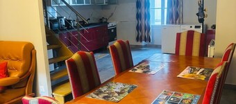 House 180 m2 and garden 600 m2 14 Sleeps maximum