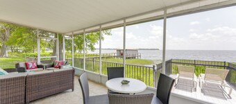 Family Home w/ Stunning Water Views in Tavares!