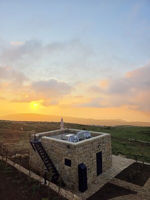 Bain à remous extérieur