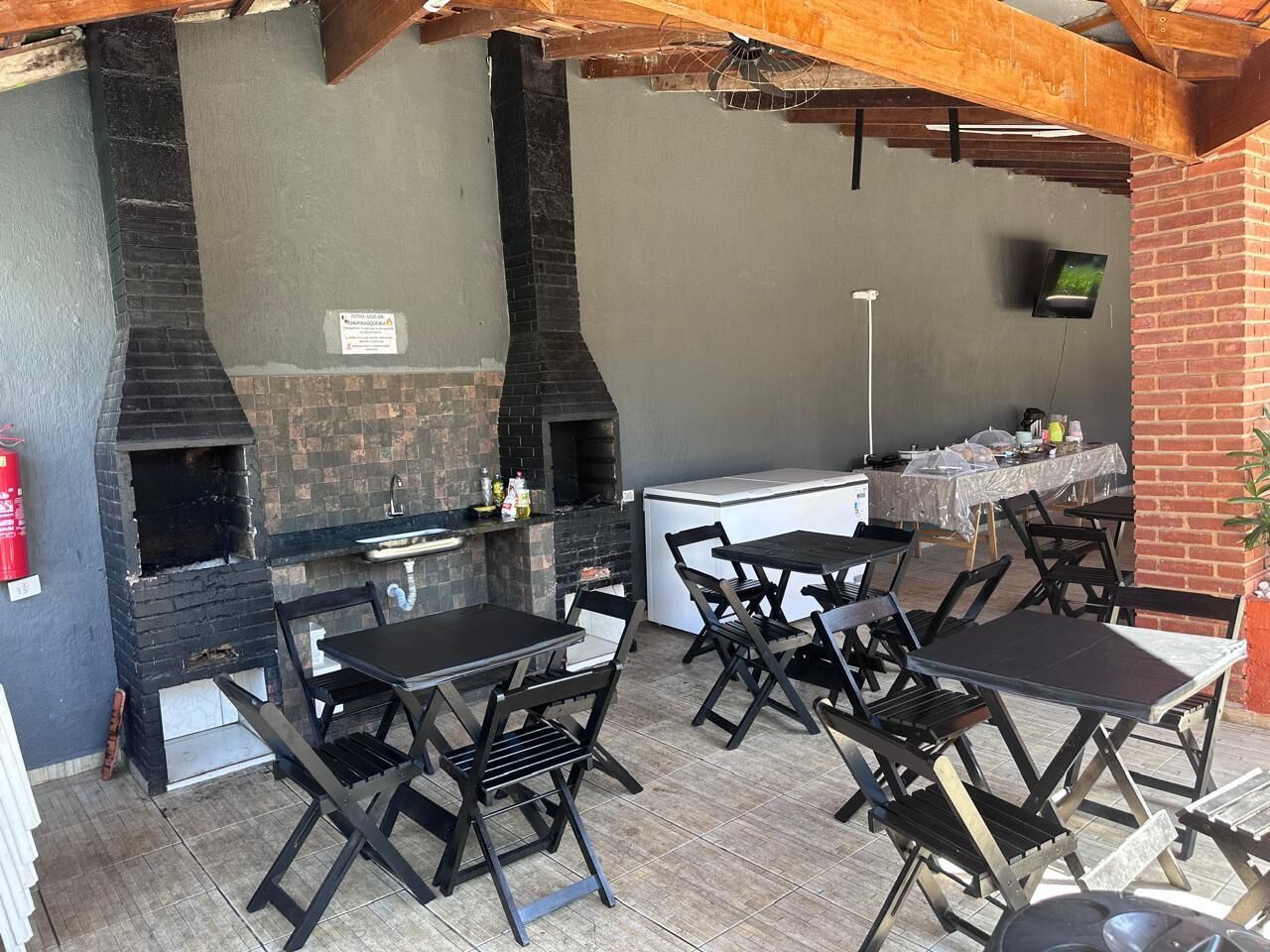 Área para churrasco/piquenique