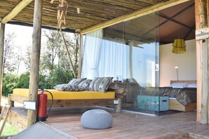 1 bedroom, free WiFi, wheelchair access - Sironka Cabin Getaway in Ole Lekurruki, Naromoru. (Mureru Farm)