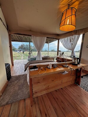 Interior - Sironka Cabin Getaway in Ole Lekurruki, Naromoru. (Mureru Farm)