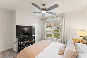 Iron/ironing board, WiFi, bed sheets