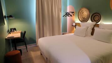 Rom – superior, 1 kingsize-seng, ikke-røyk, fjellutsikt | Lydisolert, strykejern/-brett og wi-fi (inkludert)