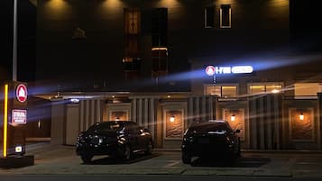 Voorkant van accommodatie