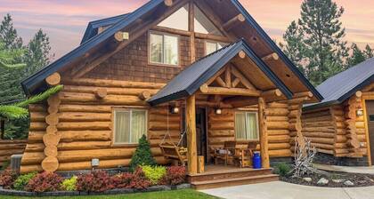 LOG HOME new built- 4bds-3 levels-golf nearby