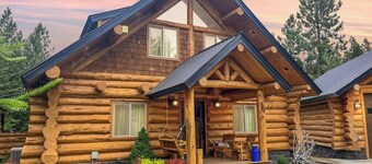 LOG HOME new built- 4bds-3 levels-golf nearby