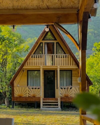  chalet in amazing village Tsesi with big history and beautiful view