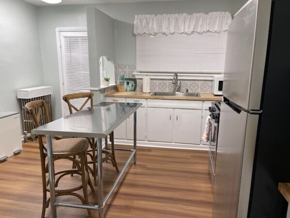 Microwave, oven, stovetop