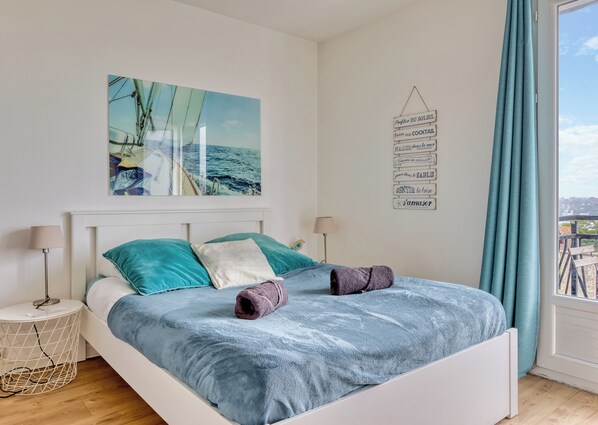 Room - Le Léon 14, Joli studio avec balcon situé à Dieppe (Dieppe)