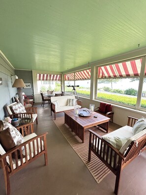 Interior - Beachfront Cottage with panoramic views of Long Island Sound in Madison CT (Madison)