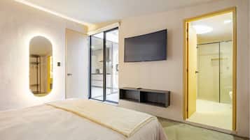 Departamento | Minibar, wifi gratis y ropa de cama