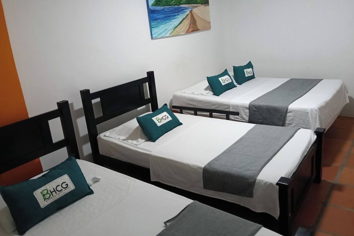 Habitación cuádruple familiar | Insonorización