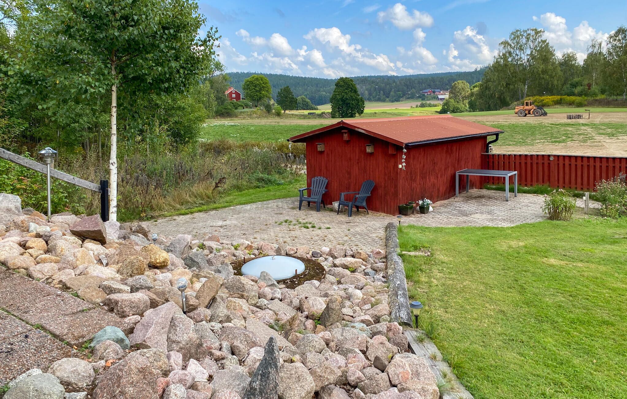 Enceinte de l’hébergement