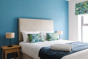 2 bedrooms, iron/ironing board, travel crib, free WiFi