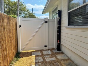 Enceinte de l’hébergement