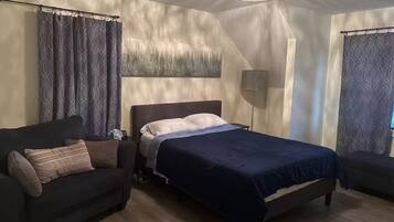 1 soverom, wi-fi (inkludert) og sengetøy